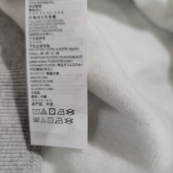 Kirkland Signature Mens Crewneck Sweatshirt Size Large Gray Logo - Picture 6 of 7